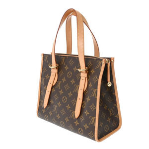 Louis Vuitton Monogram Popincourt Brown Handbag Canvas